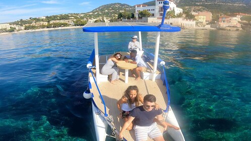 Nice: Private French Riviera Solar Boat Cruise