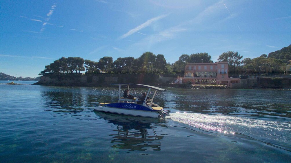 Picture 1 for Activity Nice: Private French Riviera Solar Boat Cruise