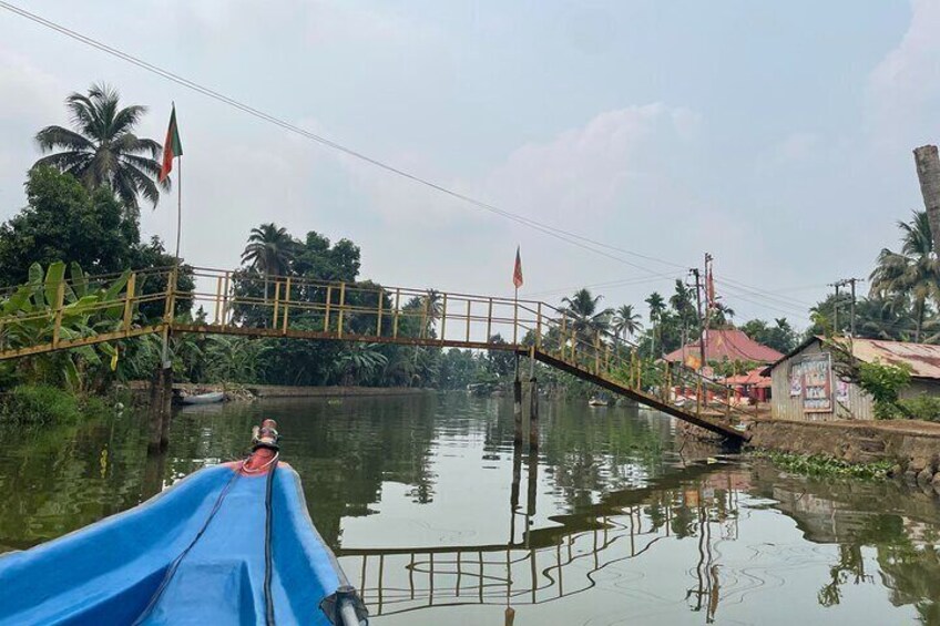 Bambu bridge view