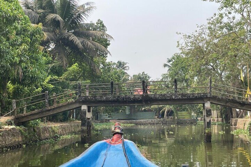 under bridge view