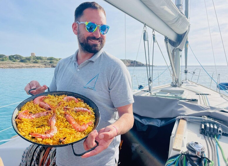 Palma: Private Sailing Boat Excursion with Optional Paella