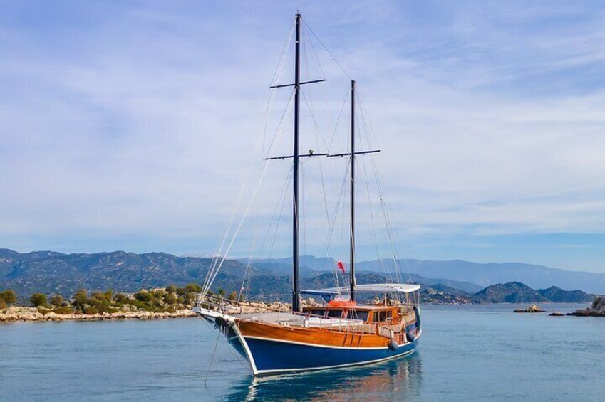 4 Days Gulet Cruise Demre to Kas Via Kekova 