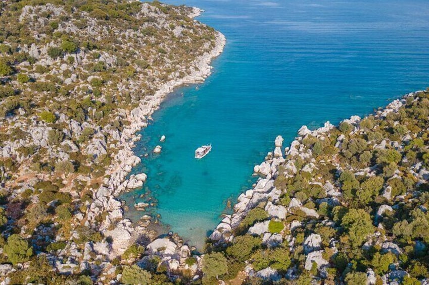 4 Days Gulet Cruise Demre to Kas Via Kekova 