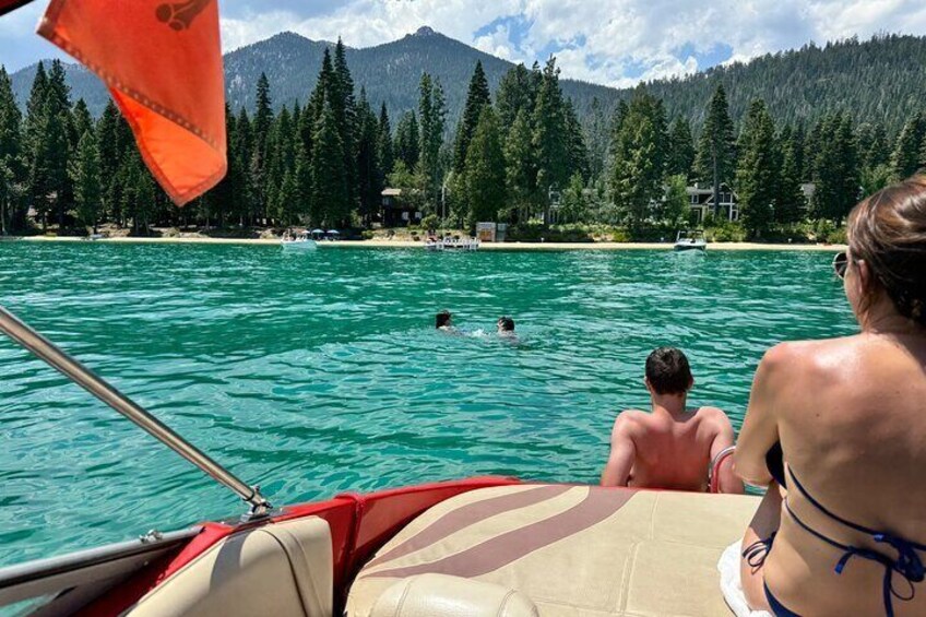 Full Day Private Boat Tour and Party on Lake Tahoe