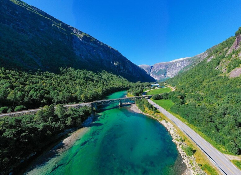 Picture 6 for Activity Romsdalen: Rauma Railway Golden Train with Guide