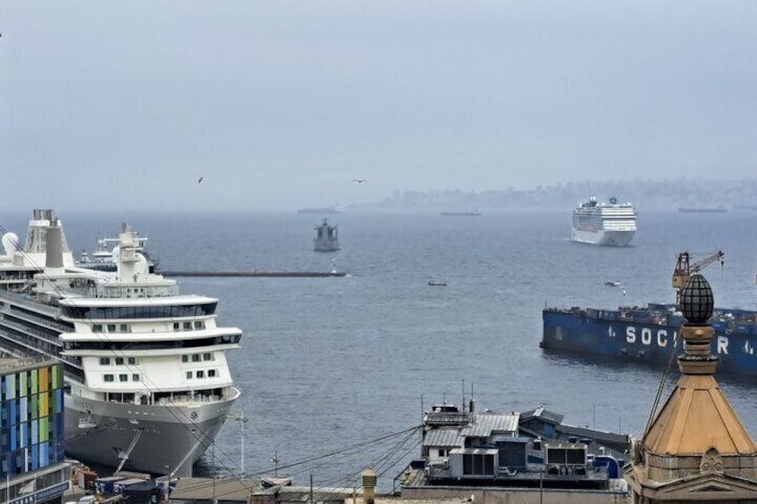 Private Tour Discovery Valparaiso and visit the Winery and Lunch 