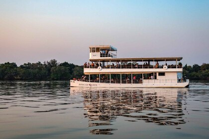 Livingstone : Croisière sur le fleuve Zambèze au coucher du soleil