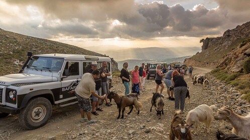 Safari in Land Rover sulla rotta di Lassithi