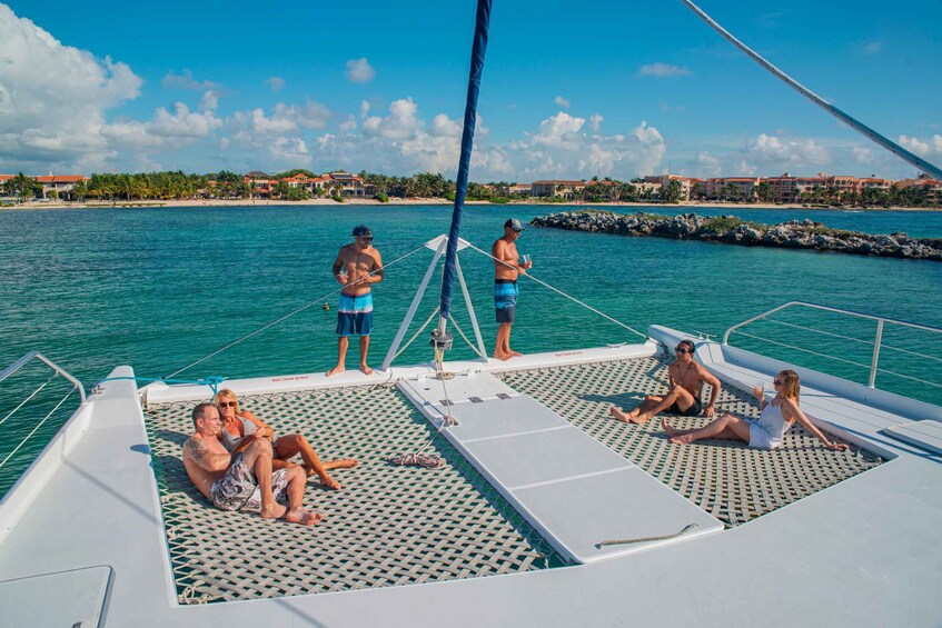 Picture 1 for Activity 4-Hour Luxury Catamaran Cruise from Puerto Aventuras