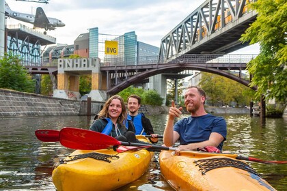 Berlin : Excursion en kayak à travers la ville (aller simple)