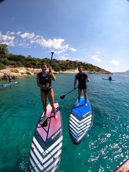 Picture 26 for Activity Chania: Stand-Up Paddleboard Small Group Tour