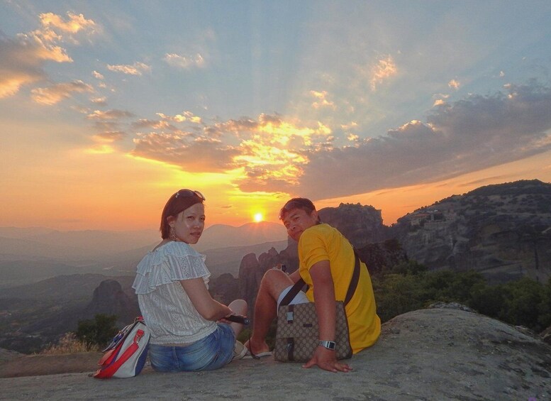 Picture 39 for Activity Kalabaka: Majestic Sunset Meteora Tour with a Local Guide