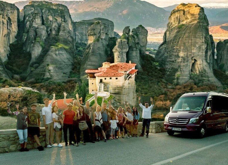 Picture 13 for Activity Kalabaka: Majestic Sunset Meteora Tour with a Local Guide