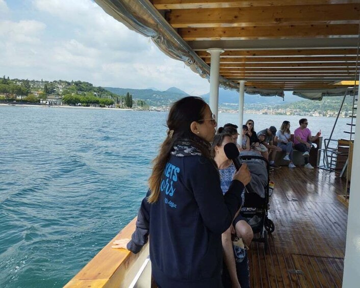 Picture 2 for Activity From S.Felice and Manerba: Lake Garda 2-Island Boat Tour