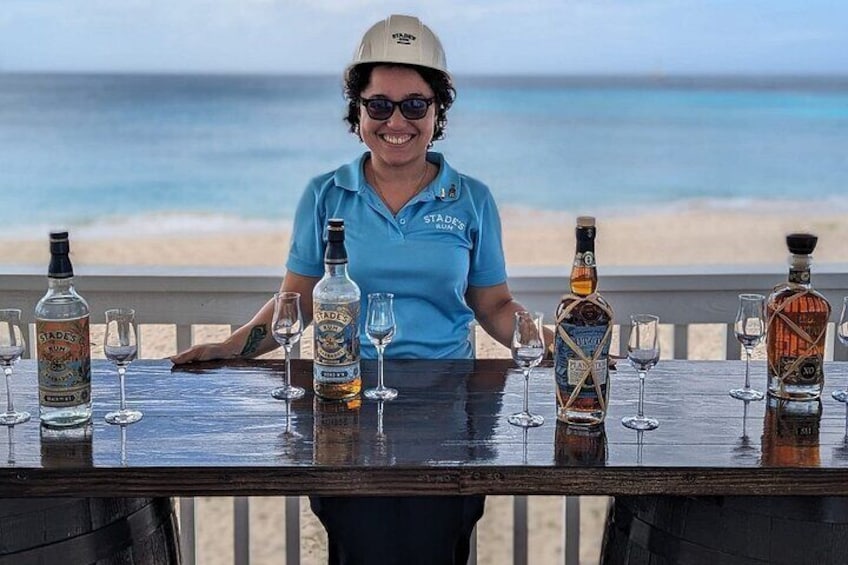 Stade's Rum Tasting and Beach Experience