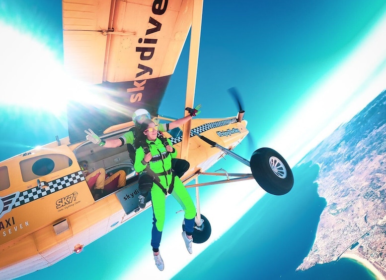 Picture 6 for Activity Algarve: Tandem Skydiving Adventure 15,000 to 10,000 Feet