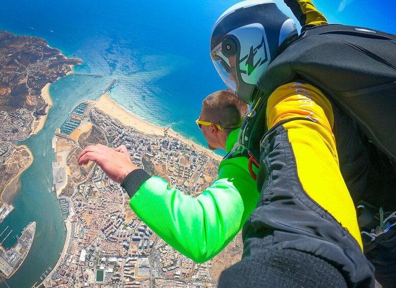 Picture 1 for Activity Algarve: Tandem Skydiving Adventure 15,000 to 10,000 Feet