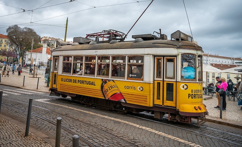 Picture 1 for Activity Lisbon: Tram 28 Entry Ticket with Audio Guide & 24-Hour Pass