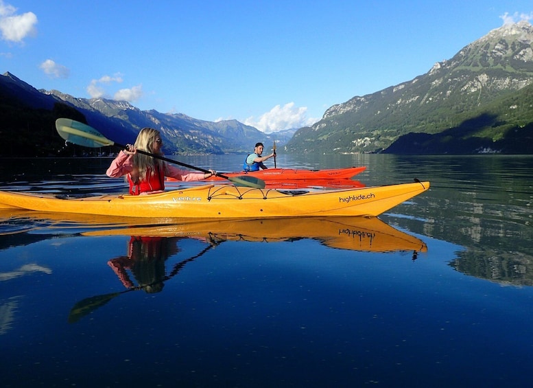 Interlaken: Kayak Tour of the Turquoise Lake Brienz