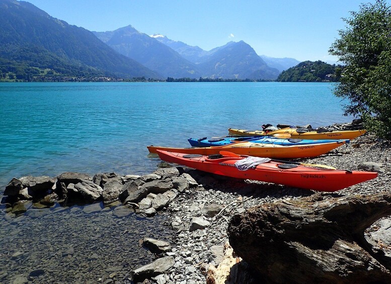 Picture 10 for Activity Interlaken: Kayak Tour of the Turquoise Lake Brienz