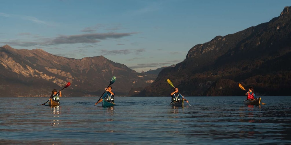 Picture 11 for Activity Interlaken: Kayak Tour of the Turquoise Lake Brienz