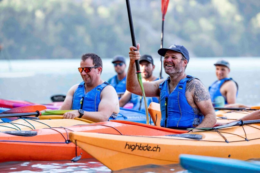 Picture 6 for Activity Interlaken: Kayak Tour of the Turquoise Lake Brienz