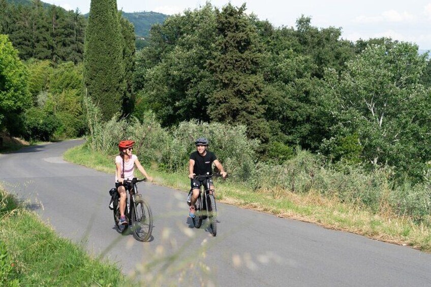 E-BIKE TOUR, the walls and the Renaissance villas