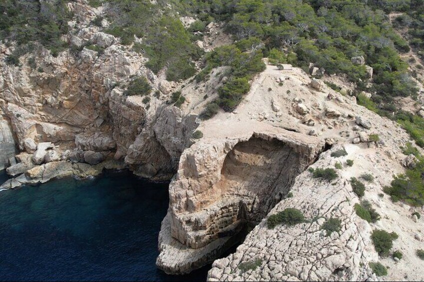 Guided Hiking and Snorkeling Experience Cala Aubarca Ibiza