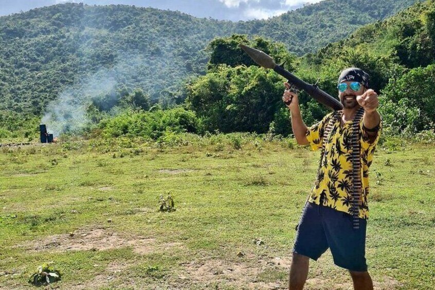 RPG pic shooting range Cambodia