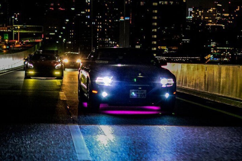 Daikoku Tokyo Car Club Tour with Sports Car