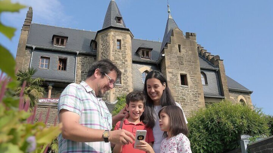 Audiobook City Rally in Solingen Castle with Sir Peter Morgan