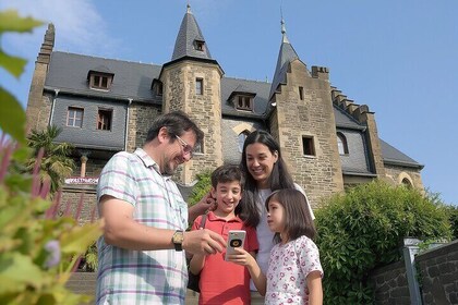 Private audio book city rally in Solingen Castle and Castle Burg