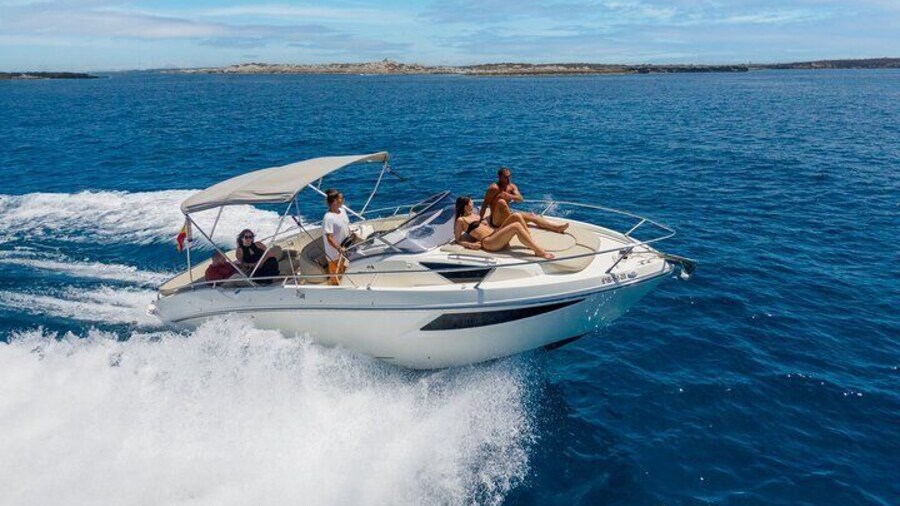 Cranchi E30 Private Boat for 10 Pax for 8 Hours in Ibiza