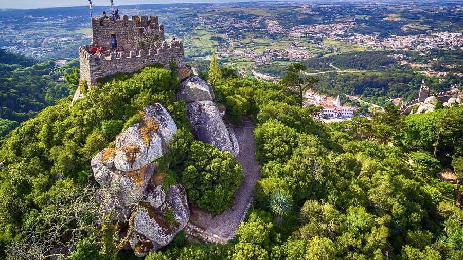 Sintra: Castle of the Moors E-Ticket & Optional Audio Guide