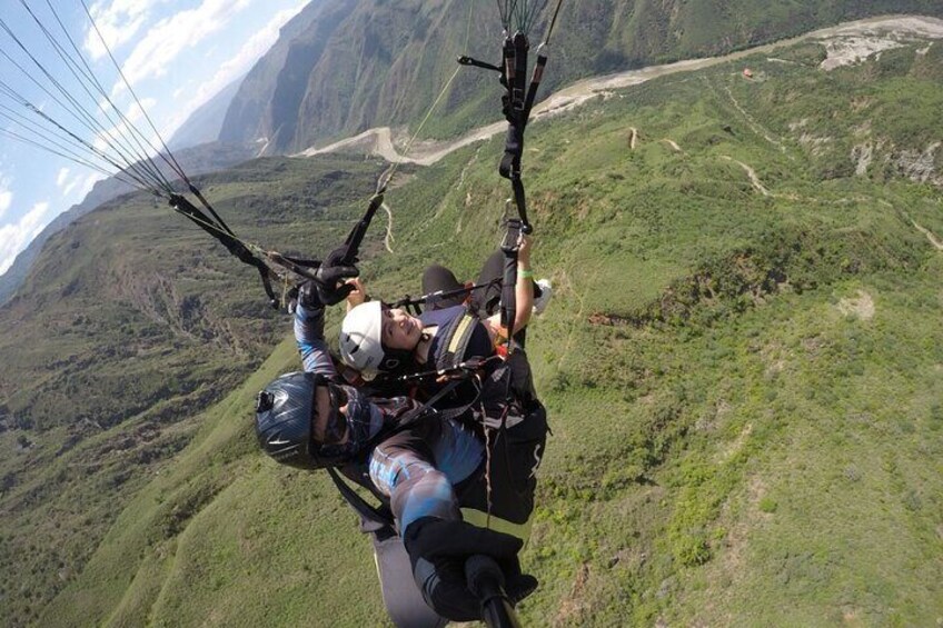 Private Paragliding in Cañon del Chicamocha