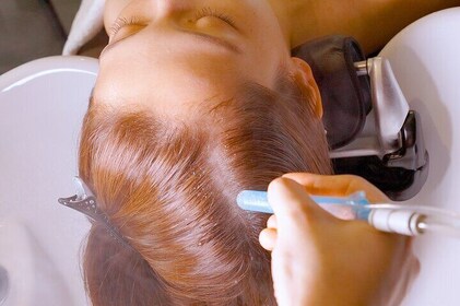 東京銀座頭部水療體驗：頭皮護理75