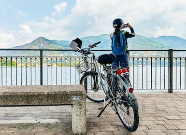 Comosjön: Elektrisk cykeltur