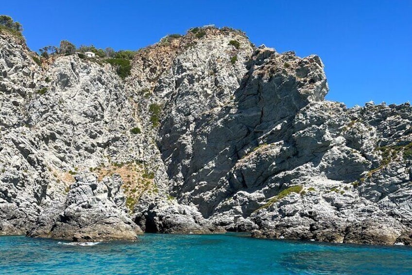 Boat Tour along the Coast of the Gods with Snorkeling