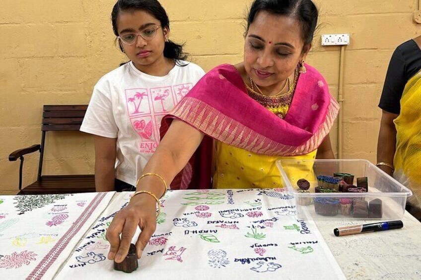 Block Printing Workshop