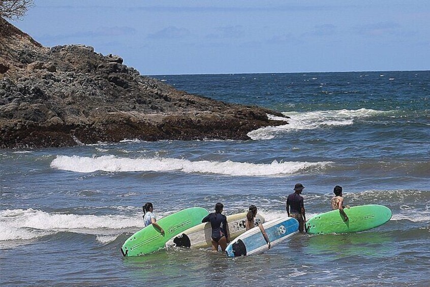 Surfing Lessons La Lancha 