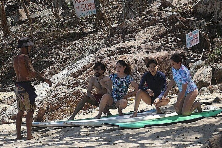 Surfing Lessons La Lancha 