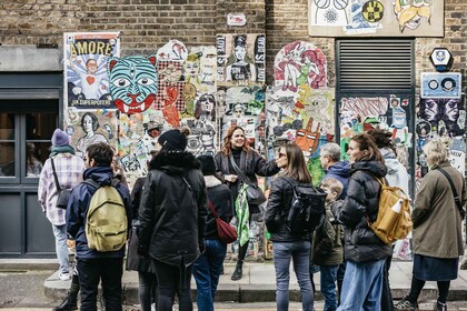 Londres: Tour d'art al carrer de l'East End i taller de pintura amb aerosol