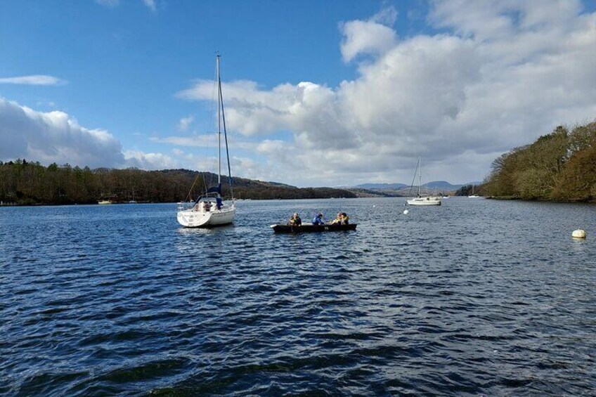Row Boat Hire in Lake Winderemere