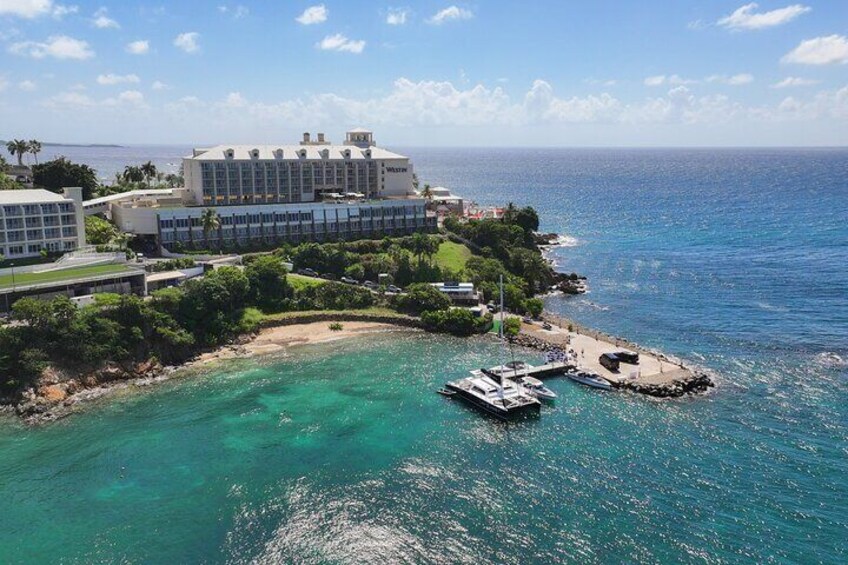 Maho Bay Turtle Snorkel with Lunch and Bar at Frenchman's Reef