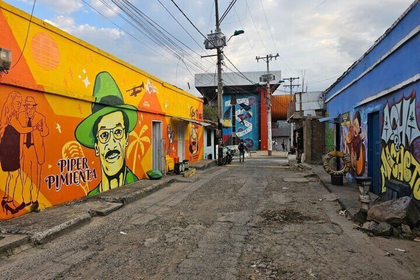 The street of salsa