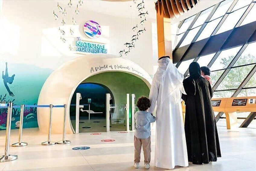 National Aquarium Abu Dhabi Admission Tickets