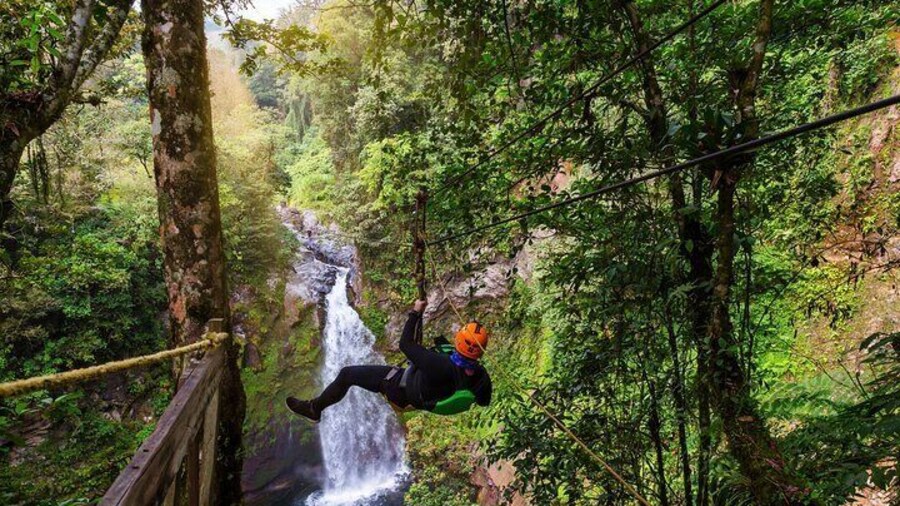 Juan Curi Waterfall and Adventure Park Day Tour
