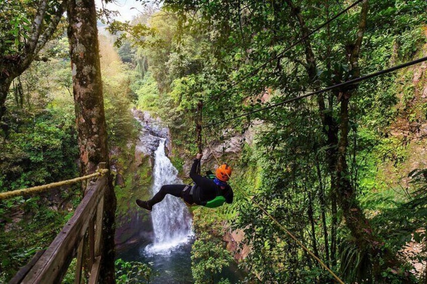 Juan Curi Waterfall and Adventure Park Day Tour