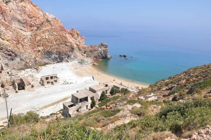 Milos : Géologie et exploitation minière excursion