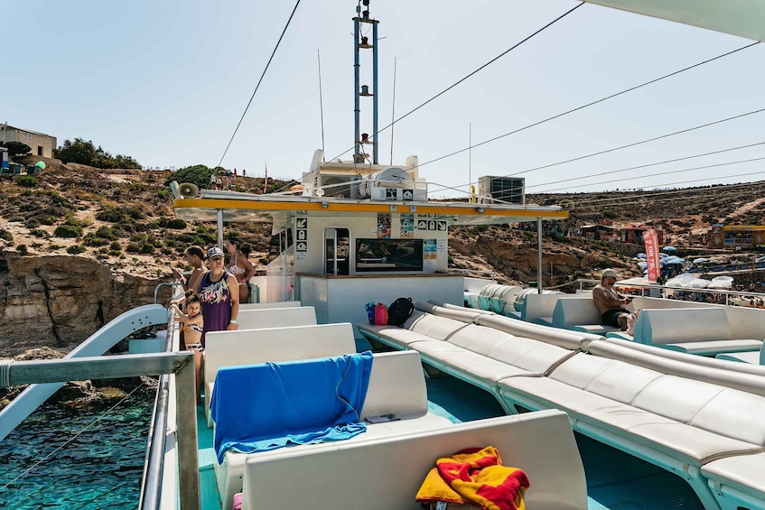 Picture 16 for Activity Comino: Blue Lagoon, Crystal Lagoon, and Seacaves Tour